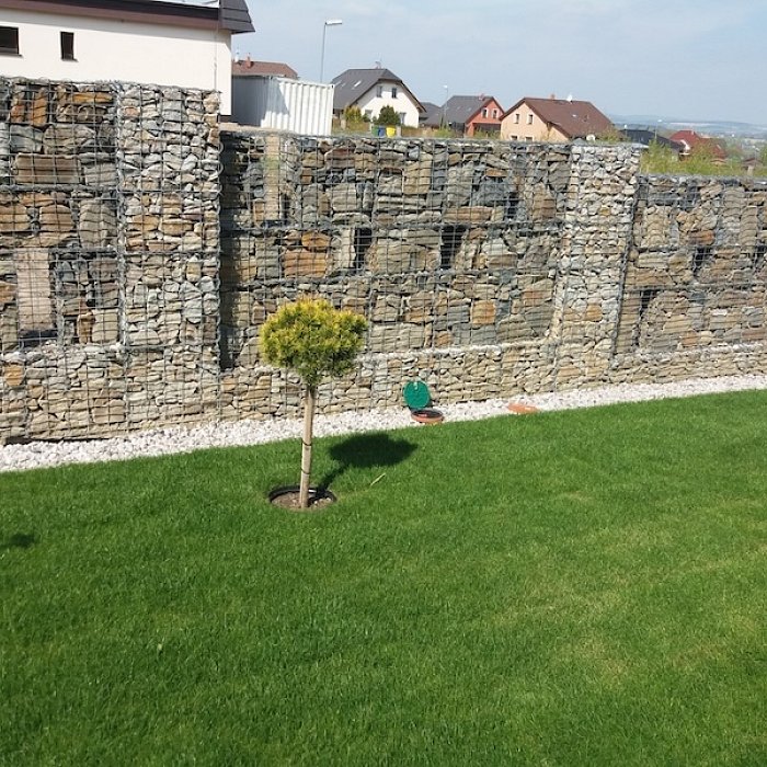 AKCE Gabionový koš 100x30x30 cm